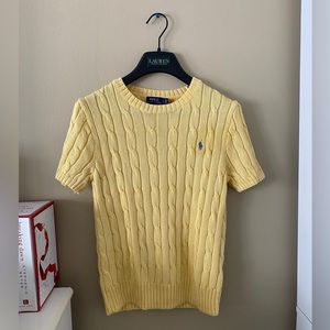 Ralph Lauren Sweater Top Beautiful For Summer